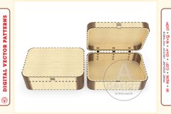Box Organizer v22 - laser cut file - Glowforge ready SVG Product Image 2
