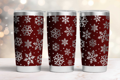20oz Tumbler laser svg wrap|Christmas Snowflake svg Product Image 2