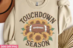 Touchdown Season PNG, America Football Sublima Product Image 3