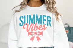 Summer Vibes Svg | Svg Files for Cricut | Shirt Svg Product Image 1