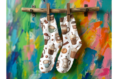 Hanging socks mockup Product Image 4