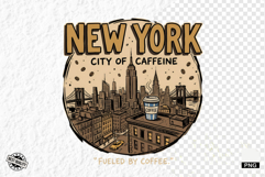 Summer Coffee PNG Sublimation Product Image 1