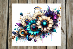 Fairy sunflowers | straight skinny tumbler sublimation Product Image 2