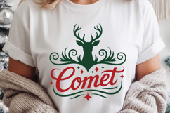 Reindeer Names SVG Designs Bundle Product Image 4