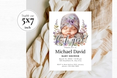 Baby Shower Invitation Template 165 Product Image 2