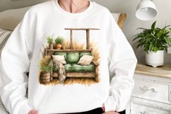 Rustic Spring Clipart, Vintage Spring Clipart Product Image 2