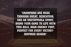 Vintage Varsity Distressed Font | Grunge College Athletic Product Image 2