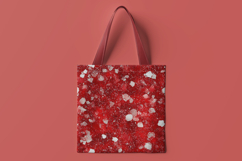 Dark Red Glitter Digital Paper Product Image 2