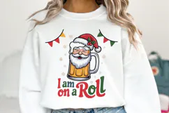 I am on a Roll Svg | Christmas Svg | Shirt Svg Product Image 1