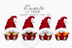 Christmas Red Family Gnomes Baby &amp; Pets | Gnome Clipart Product Image 5