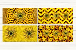Sunflowers with Leopard Print |Sublimation Mug design bundle Product Image 2