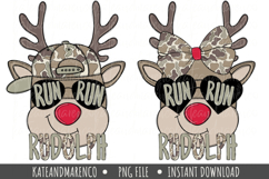 Sibling Christmas PNG | Reindeer PNG | Kids Christmas PNG Product Image 1