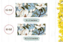 Flowers Mug Wrap Sublimation, Flowers Coffee Mug PNG Product Image 2