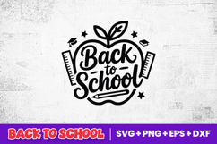 Back To School Apple Design SVG PNG Product Image 2