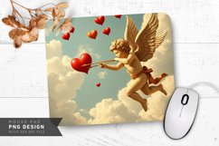 Cupid’s Arrow Mouse Pad PNG Design Product Image 1