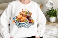 Spring Garden Clipart, Flowers Sublimation Designs Product Image 2