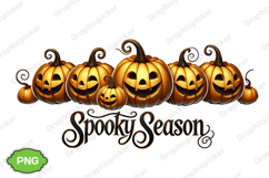 Spooky Season PNG, Spooky Season Halloween Sublimation PNG Product Image 2