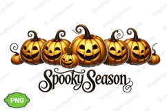 Spooky Season PNG, Spooky Season Halloween Sublimation PNG Product Image 2