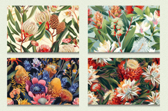 Australian Native Flowers Cutting Boards sublimation Design Product Image 2