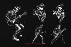 10 Bundle Dark Art Rockabilly Music Rock n Roll Vintage Product Image 3