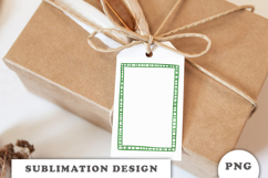 Green Christmas Frame png Product Image 2
