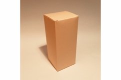 Bottle box template, bottle packaging, bottle container, A3 Product Image 3