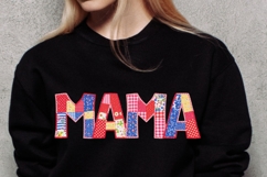 Vol.4 Patchwork Fabric Mama - PNG Product Image 2