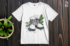 Snow Boots clipart sublimation png Product Image 2