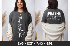 Prayer is My Love Language Inspirational SVG T-shirt Design Product Image 1