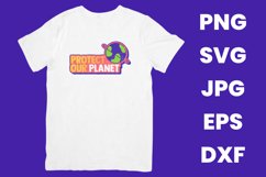 Protect Our Planet, Save The Planet Earth SVG Product Image 2