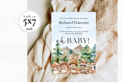 Baby Shower Invitation Template 174 Product Image 2