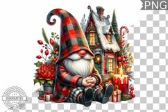 Christmas Gnome Sublimation - Clipart PNG Bundle Product Image 3