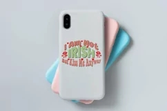 St. Patrick's Day I Am Not Irish But Kiss Me Anyway SVG Product Image 2