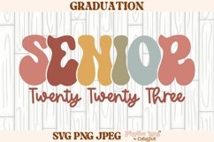 Senior 2023 SVG, Graduation SVG, Highschool SVG Product Image 1