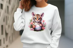 Adorable Animal Bunny Clipart, Watercolor Clipart Product Image 2