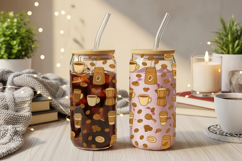 Drinkware glass can mockup Product Image 3