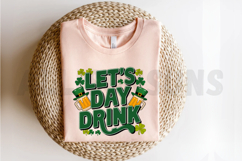 Funny Let&#039;s Day Drink PNG, St. Patrick&#039;s Day Sublimation PNG Product Image 2