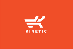 Kinetic Letter K Logo Design Vector Product Image 2