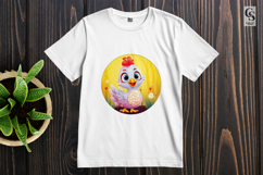 Cute Baby Bird Cartoon Clipart Sublimation PNG Product Image 2
