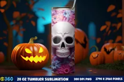 Halloween Tumbler Sublimation Wraps, Tumbler Halloween Product Image 2