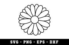 Flowers Svg Design | Svg Files for Cricut Product Image 1