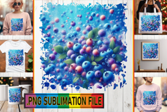 Sweet TSHIRT Ideas PNG, 3D Fruits Product Image 1