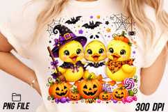 Spooky Ducklings Halloween Pumpkin Product Image 2