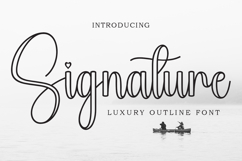 Signature Outline Product Image 1