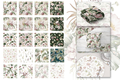 Tropical Bloom Seamless Pattern Bundle Product Image 2