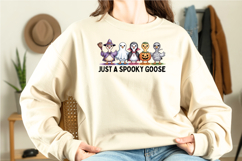 Just a Spooky Goose PNG | Funny Halloween Goose Sublimation Product Image 2