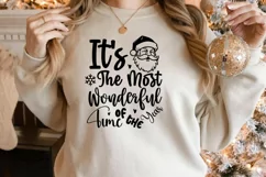 It's the most wonderful time of the year SVG, Christmas SVG Product Image 2