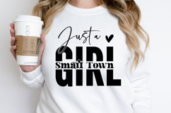Just a Small Town Girl SVG Product Image 3