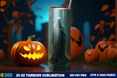 Halloween Tumbler Sublimation Wraps, Tumbler Halloween Product Image 2