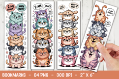 Funny Chubby Animals Bookmark Sublimation Product Image 1